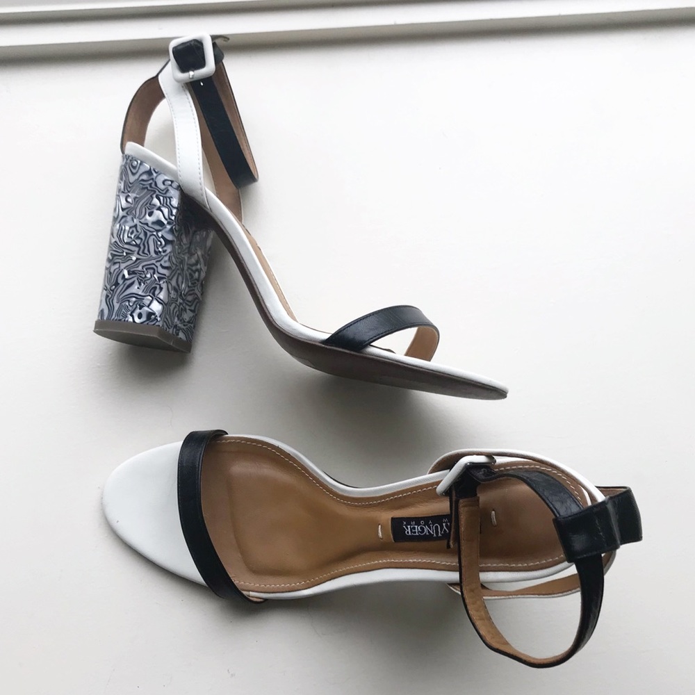 Kay Unger Zander Ankle Strap Heels